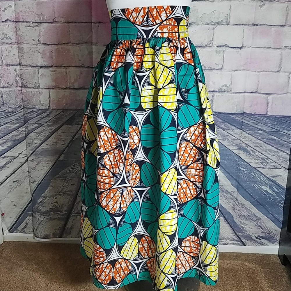 African  maxi skirt